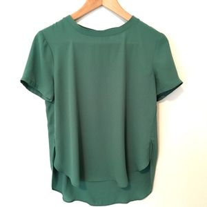 Anne Taylor LOFT Green Blouse XS